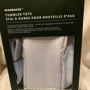 Starbucks Tumbler Tote with Adjustable Strap